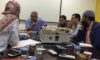 AURAK Solar Decathlon team meeting with CAPAROL to discuss the preliminary design of Al Bayt Al Kamel