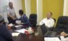 AURAK Solar Decathlon team meeting with Gulf Extrusions to discuss the preliminary design of Al Bayt Al Kamel